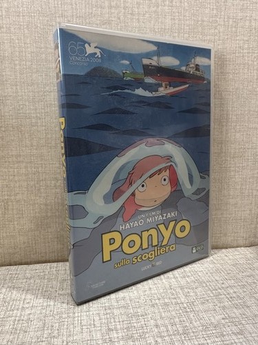 Dvd ponyo sulla scogliera - ponyo,