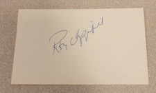 CARTOLINA INDICE FIRMATA RON