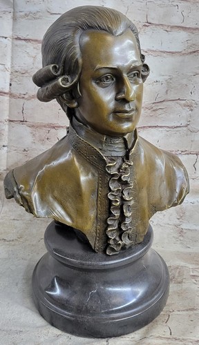 Woflgang amadeus mozart - mozart, bronze