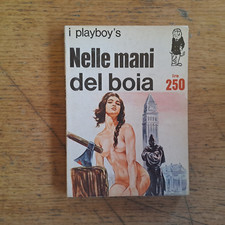 "Nelle mani del boia", Collana "I Playboy's", Ediz. RG 1969, copertina Angiolini