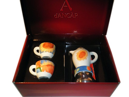 Set caffe porcellana ancap - set, d'ancap