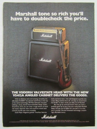 1997 marshall amplificatori - 1997,