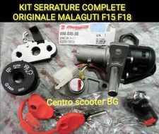 KIT SERRATURE Complete Originali MALAGUTI F15 FIRE FOX 50 F18 Warrior 125/150