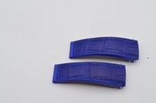 Corum Bracciale IN Pelle 19MM Donna Bubble Nuovo Per Chiusure Pieghevoli 19-16 2