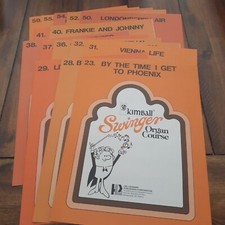 Lotto di 15 spartiti Kimball