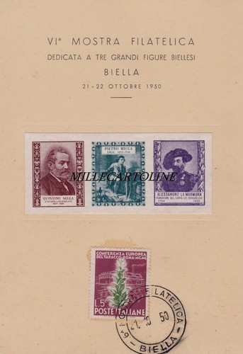 Biella mostra filatelica - vi,