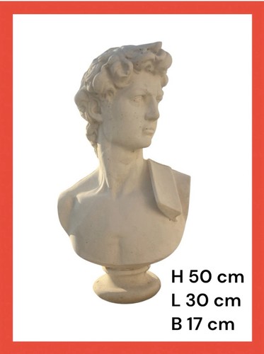 Statua busto michelangelo - busto, di