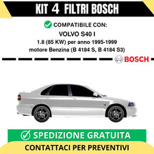 KIT BOSCH 4 Filtri tagliando