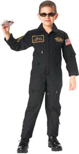 Tuta volo nera kids taglia - nera, xl