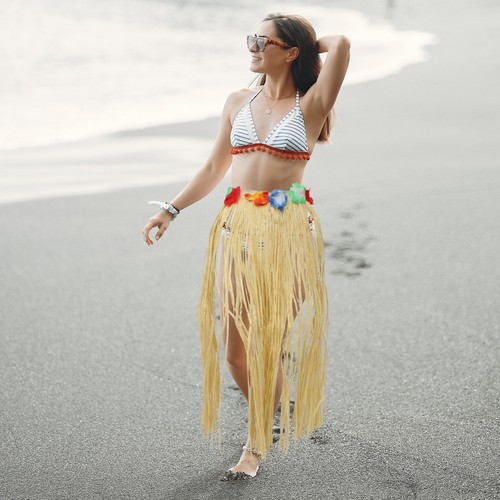 Costume hawaiano gonne - costume,