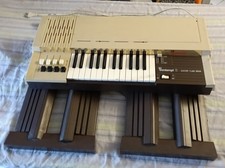 Vintage '70 Bontempi B5 Raro Organo-Tastiera con supporti da terra