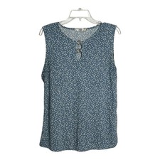 Cure Blue Polka Dot Sleeveless