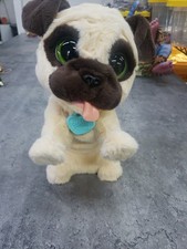 Peluche cane FurReal Friends interattivo abbaiare salto carlino Hasbro funziona