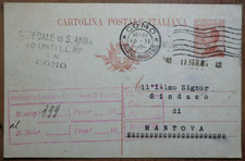 Italia Regno.Cartolina postale