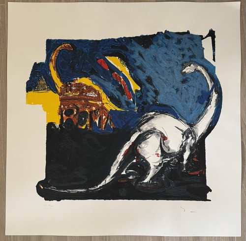 Mario schifano serigrafia - schifano,
