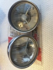 Coppia Fanali Anteriori con cornice dx e sx originali Fiat 500 Siem 4951