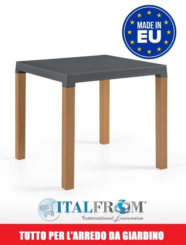 Tavolo diva con gambe legno - tavolo,