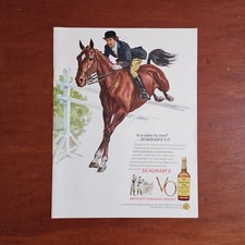 1964 Seagram's whisky - Original AD Advertising Pubblicità Vintage