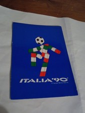 Italia 90 mondiali Calcio Cartolina Ciao Mascotte Timbrata 