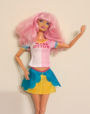 Outfit Make History per Barbie Fashionistas, Extra,Signature Looks -NO DOLL