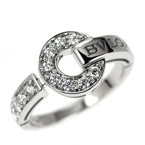 Anello con diamanti bulgari - con,