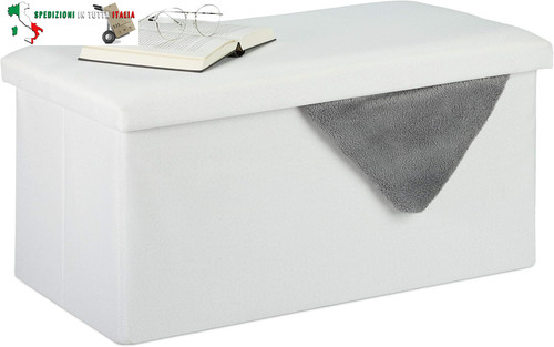 Panca con contenitore effetto - panca, contenitore,