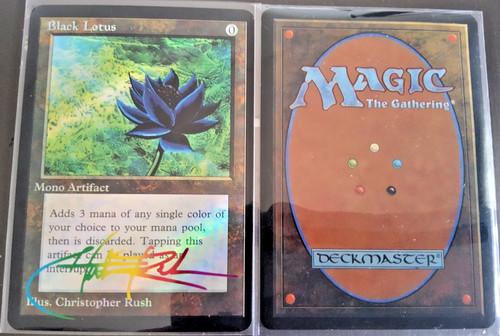 Black lotus magic the - black, lotus,