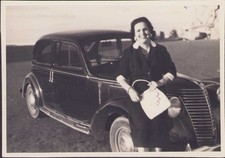 MONTE PELLEGRINO (Palermo) 1955 fotografia FIAT 1100 B "MUSONE"