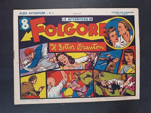 Fumetto folgore albi avventure - fumetto,