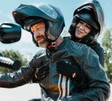 Casco modulare parasole