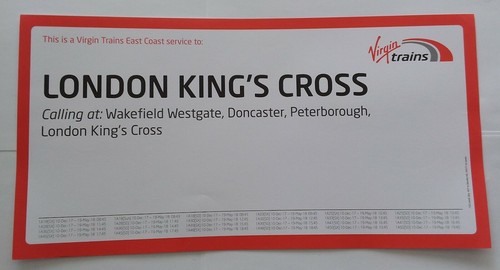 Virgin trains east - virgin, coast