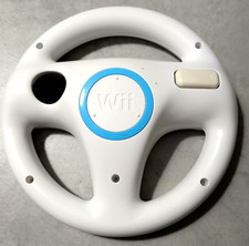 Volante Sterzo Originale Nintendo Wii Bianco