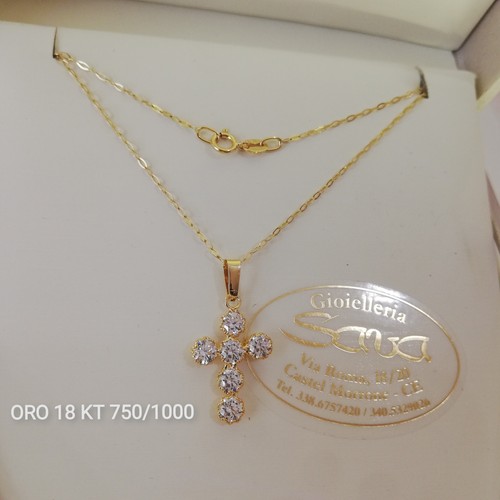 Collana girocollo cm e - collana, 45