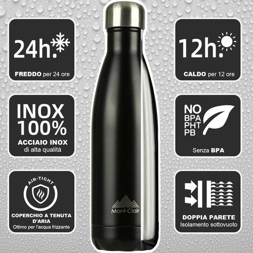 Stainless steel water - steel, bottle