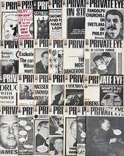 Private Eye Magazine job lot