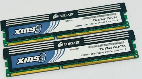 Kit memoria desktop 2x4 - desktop, gb