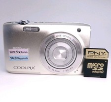 Nikon Coolpix S3100 argento 14