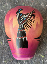 Vaso ceramica firmato Navajo