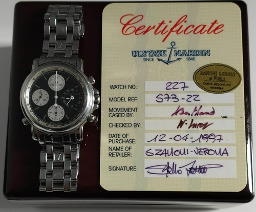 Ulysse nardin chrono - nardin,