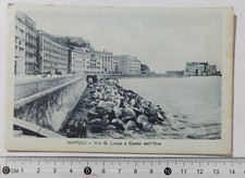 I121053 Cartolina - Napoli - Via Santa Lucia e Castel dell'Ovo 