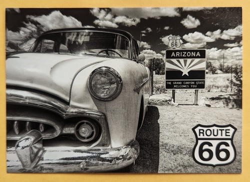 Cartolina auto - cartolina,