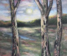 1964 espressionista dipinto ad