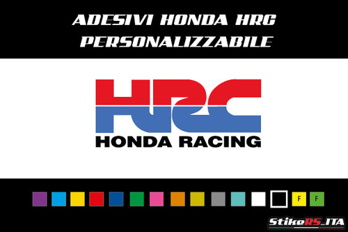 Adesivo vinile hrc honda - vinile:,