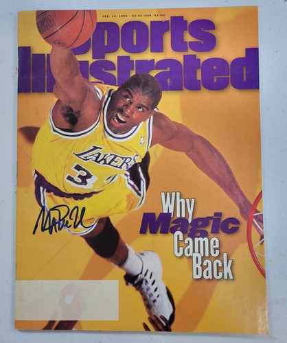 Earvin magic johnson firmato - earvin,