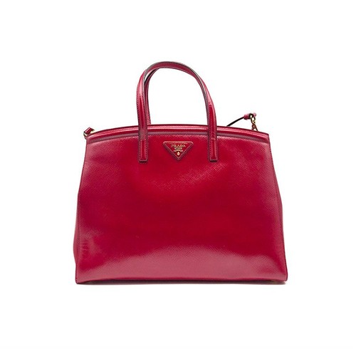 Prada saffiano vernice tote - prada,