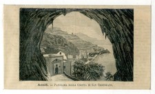 AMALFI Salerno-ANTICA STAMPA