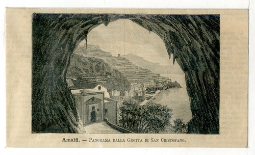 Amalfi salerno antica stampa - salerno-antica,