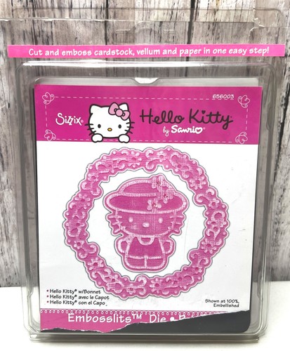 Sizzix hello kitty - hello, with