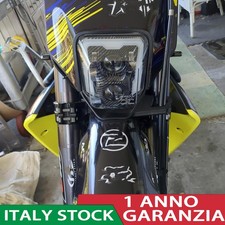 Faro LED E24 DRL Per Husqvarna TE 250i TE 300i 2017-2023 Fibra Di Carbonio 