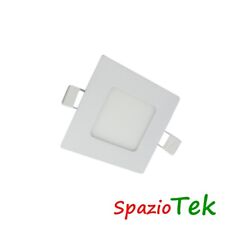 Controsoffitto LED Faretto 3W 220V sottile slim foro incasso 75cm luce quadrato